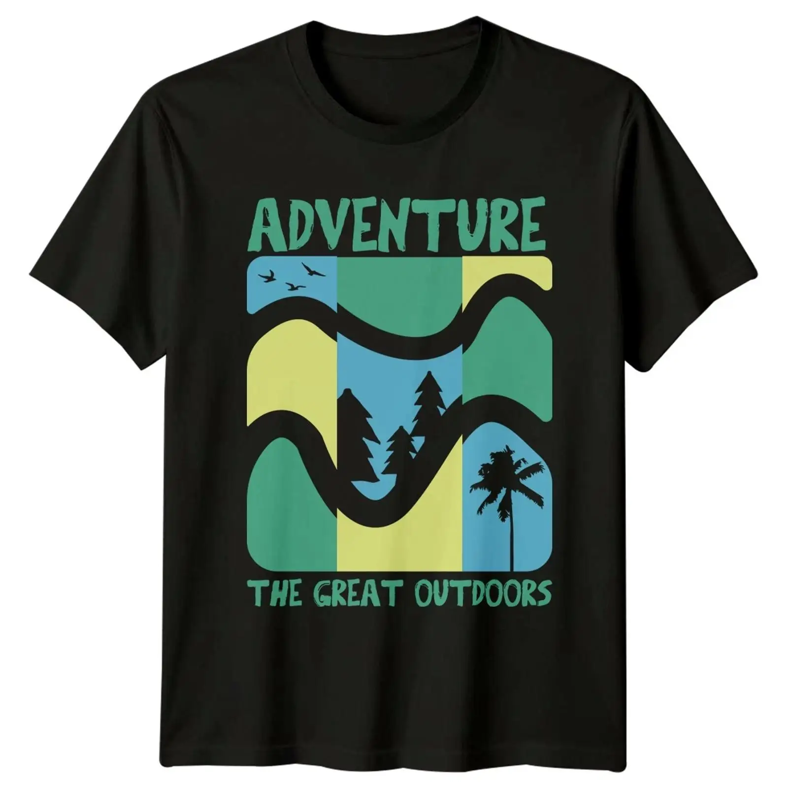 Outdoor Adventure Images - Camiseta Adventure The Great Outdoors para