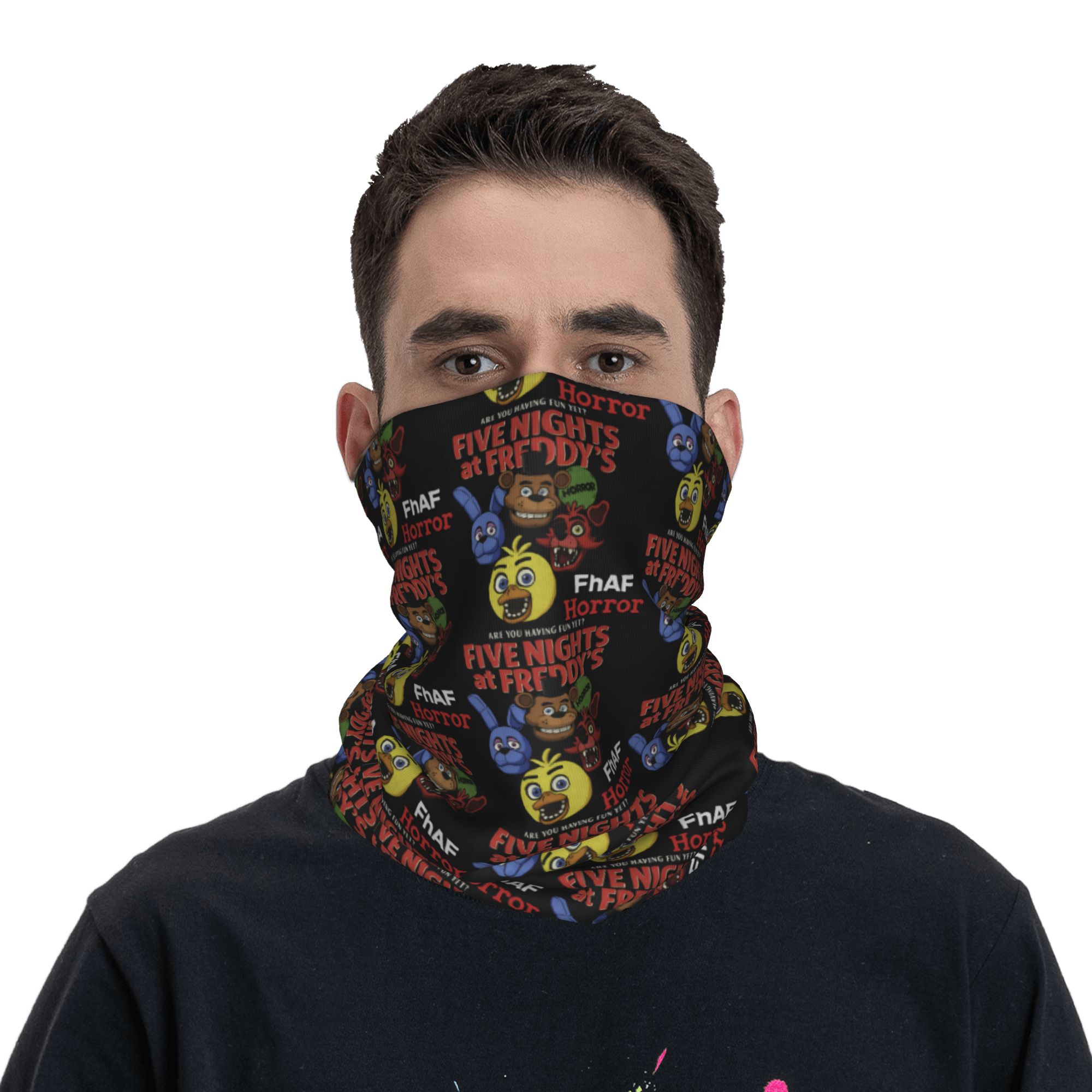 Outdoor Adventure At - Braga de cuello personalizada FNAF At