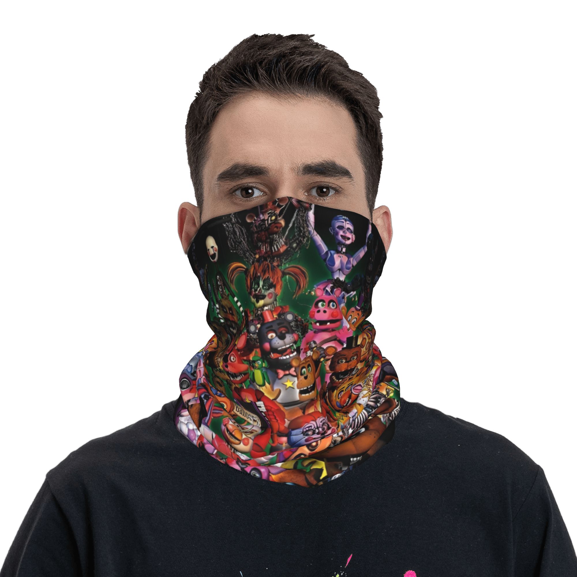 Outdoor Adventure At - Braga de cuello personalizada FNAF At