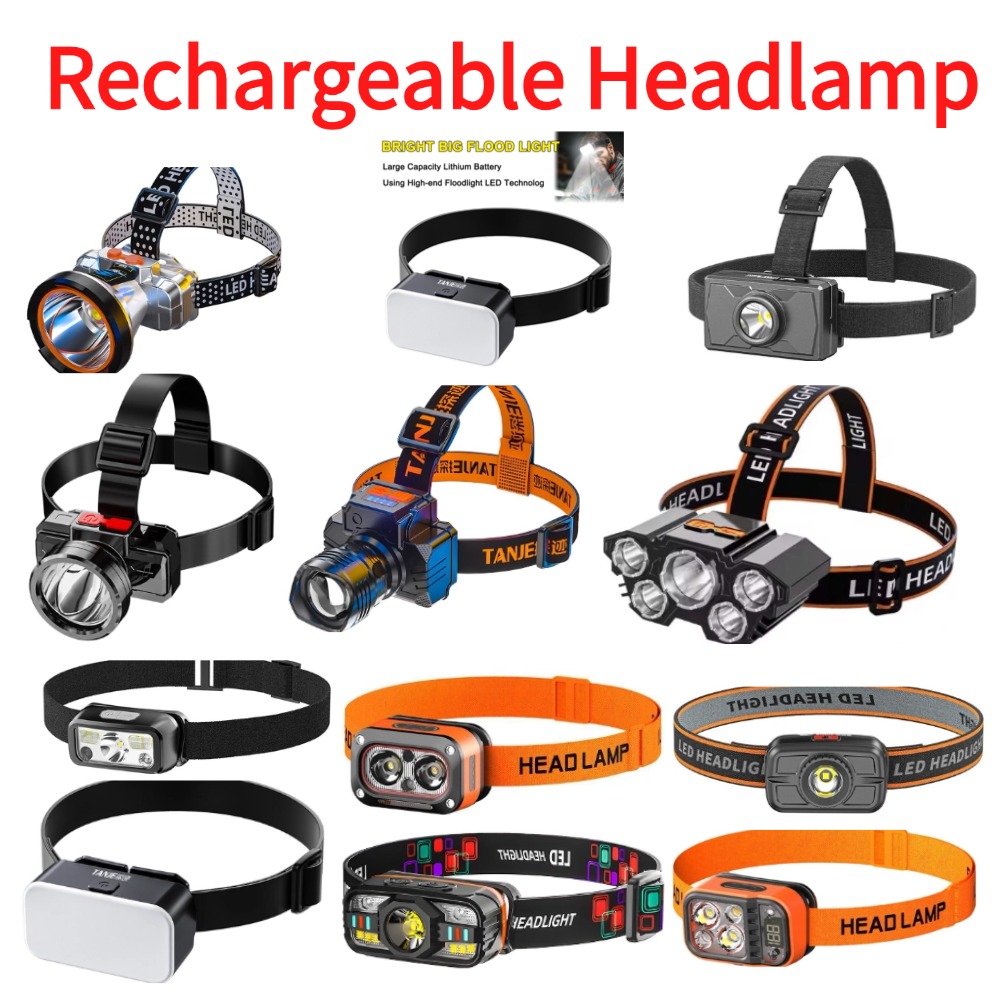 Outdoor Adventure At - Linterna Frontal Recargable con 32 LED,