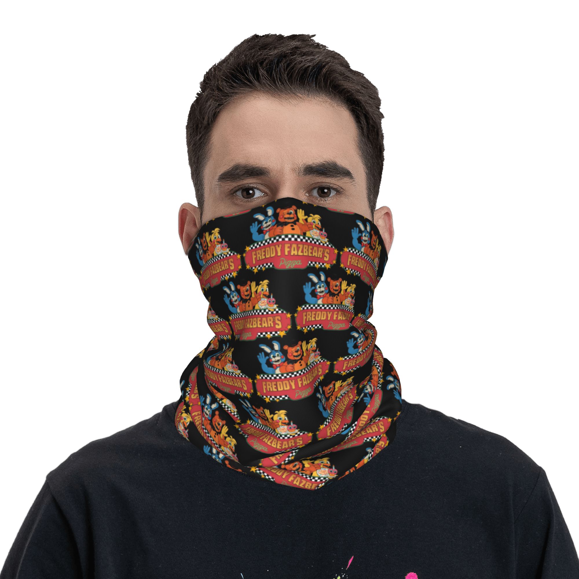 Outdoor Adventure At - Balaclava Personalizada FNAF At Freddy's para