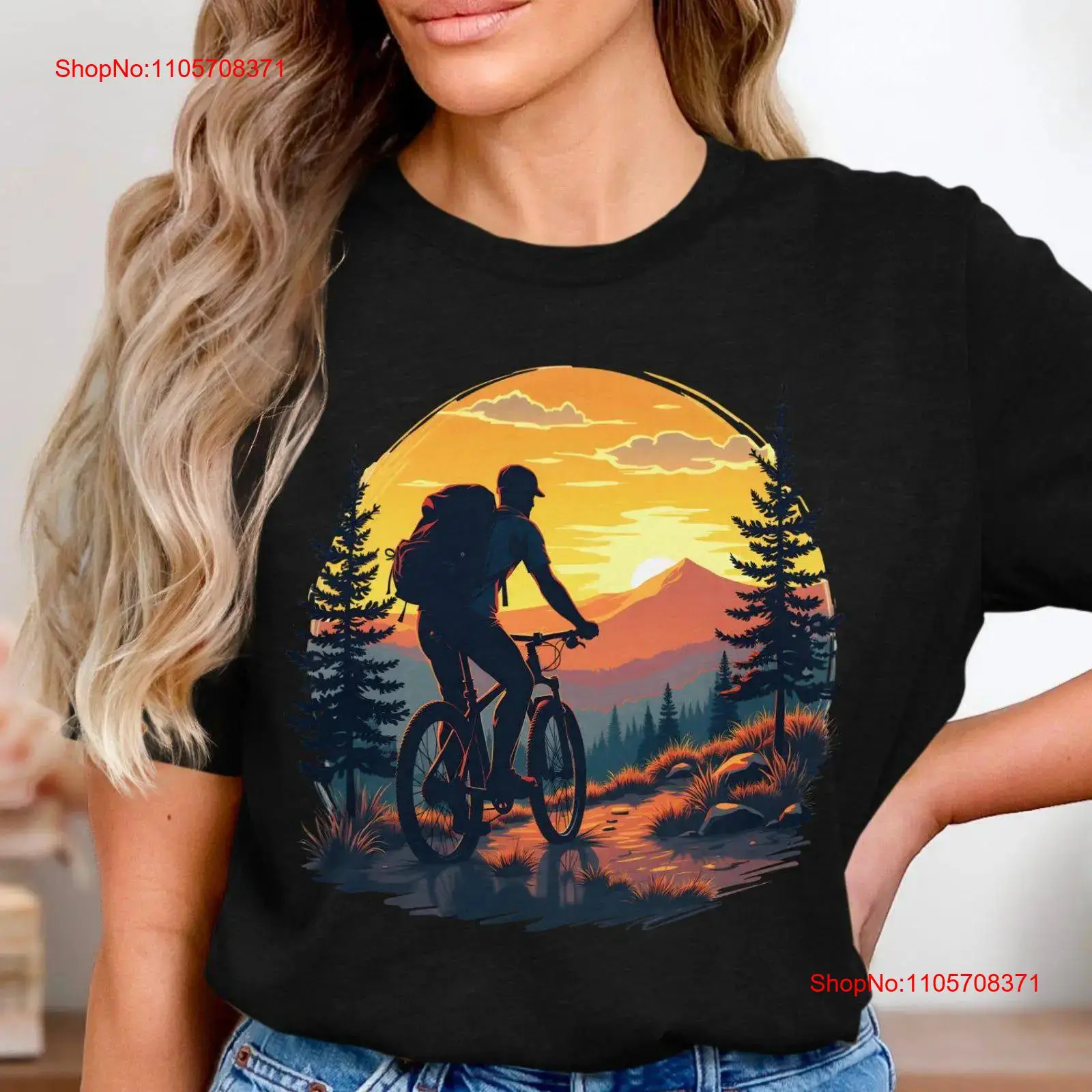 Outdoor Adventure At - Camiseta de Ciclismo de Montaña al