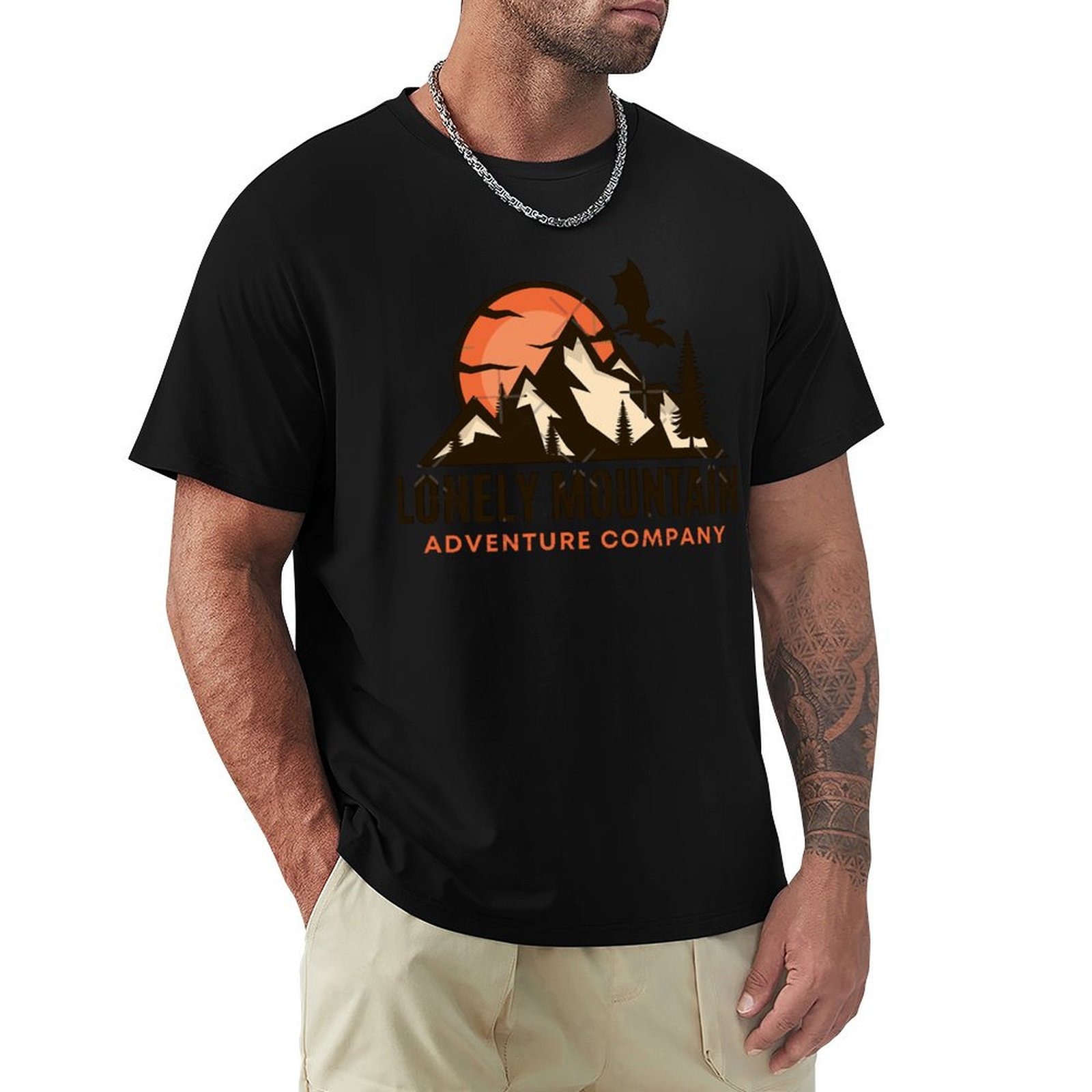 Outdoor Adventure Company - Camiseta de fantasía de Lonely Mountain
