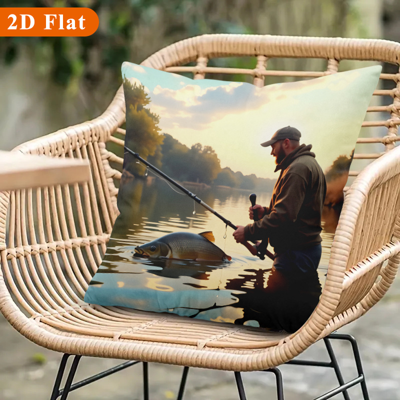 Funda de cojín decorativa de f - Outdoor Adventure At reseña y precio