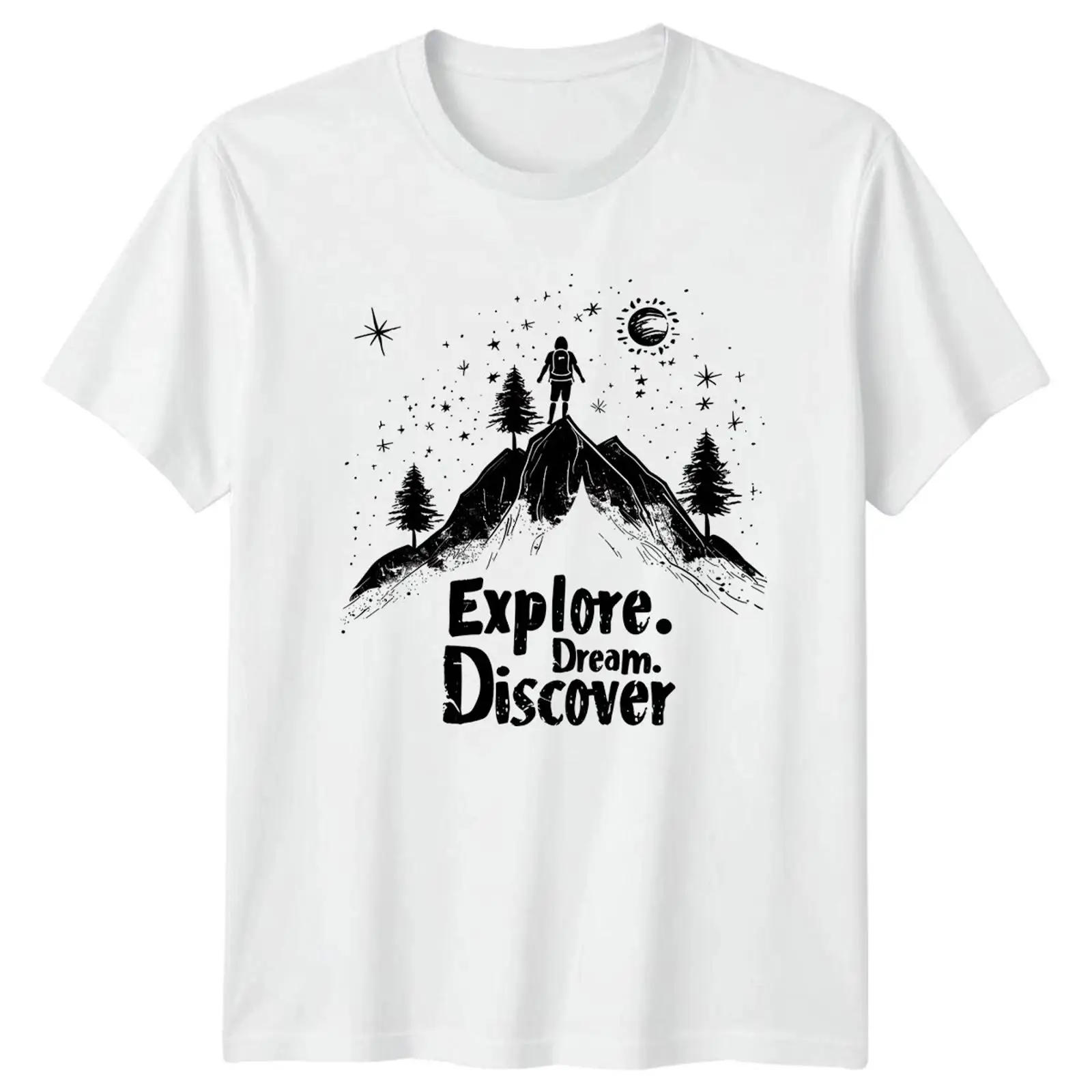 Camiseta Explore Dream Discove - Outdoor Adventure Images reseña y precio