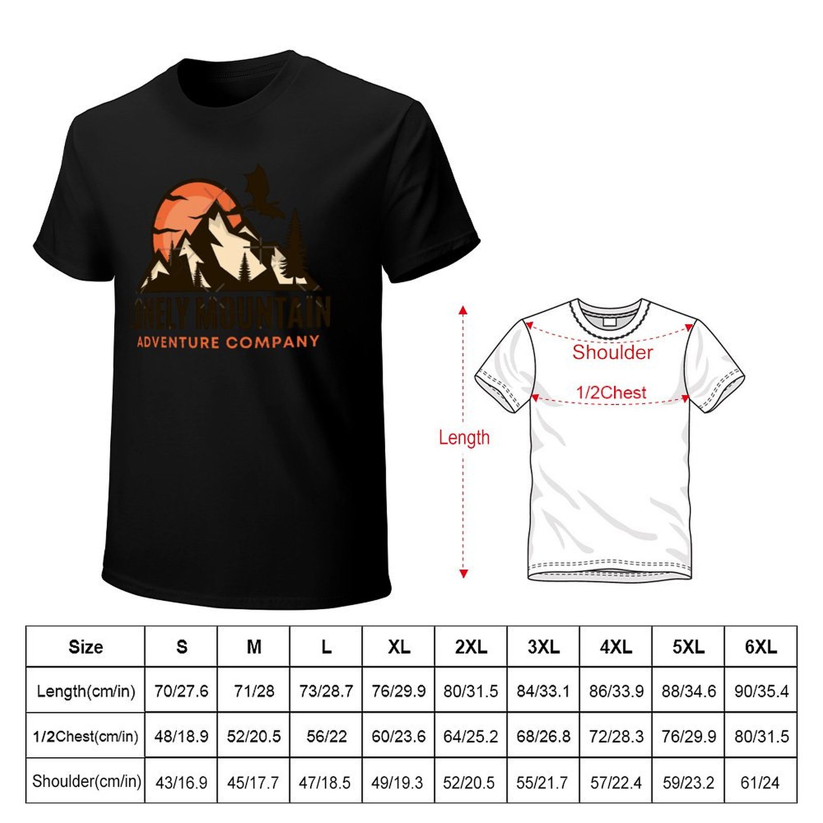 Camiseta de fantasía de Lonely - Outdoor Adventure Company reseña y precio